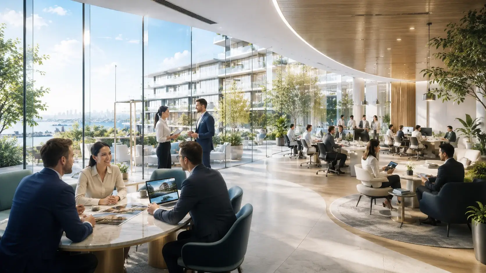 Salesforce-native EstateForce operating model for real estate